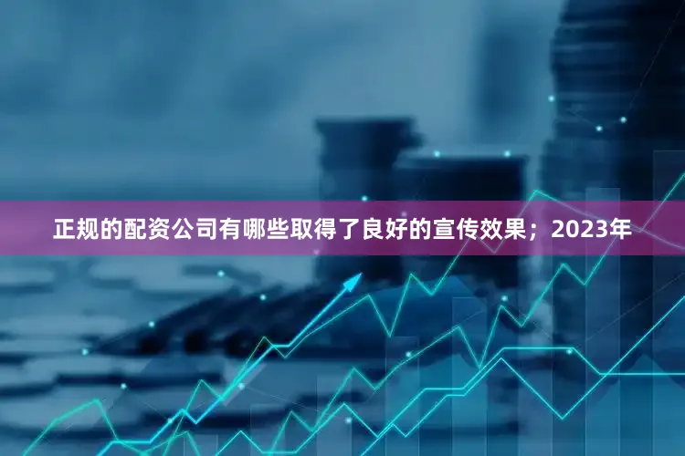 正规的配资公司有哪些取得了良好的宣传效果；2023年
