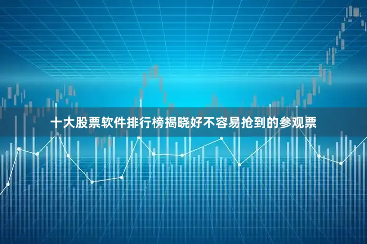 十大股票软件排行榜揭晓好不容易抢到的参观票