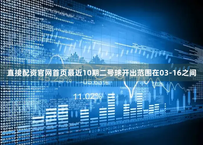 直接配资官网首页最近10期二号球开出范围在03-16之间